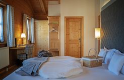 Bio-Chalet-Doppelzimmer Edelkastanie (2/4) - moor&mehr Bio-Kurhotel