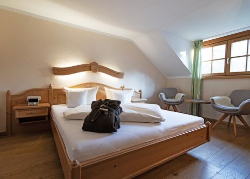 Komfort-Doppelzimmer Holunder ohne Balkon (1/3) - moor&mehr Bio-Kurhotel
