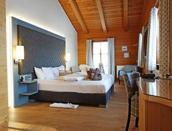  Organic Chalet - Double Room "Edelkastanie" - moor&mehr Bio-Kurhotel