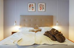 Organic Romantic Double Room "Lavender" South (3/5) - moor&mehr Bio-Kurhotel