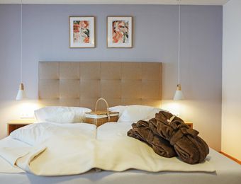  Bio-Romantik-Doppelzimmer Lavendel Süd - moor&mehr Bio-Kurhotel