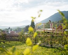 Biohotel moor&mehr: Ein grünes Hideaway mit atemberaubendem Panorama mitten im Naturpark Ammergauer Alpen. - moor&mehr Bio-Kurhotel, Bad Kohlgrub, Alpenvorland, Bayern, Deutschland