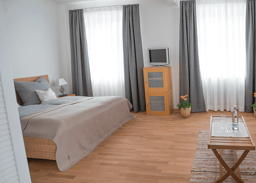 Apartment in the guest house double room (1/6) - Biohotel Mohren 