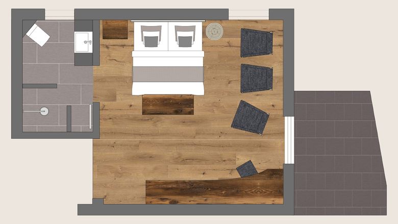 Wellness- & Aktivhotel Bodenmaiser Hof: DZ Silber.Berg a image #2