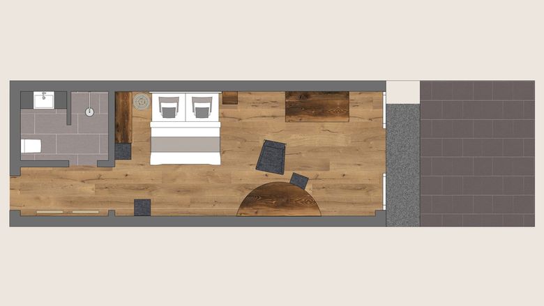 Wellness- & Aktivhotel Bodenmaiser Hof: DZ Garten.Seite image #2