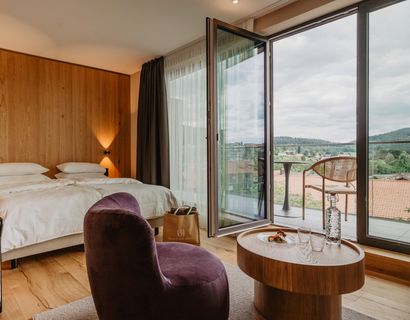 Wellness- & Aktivhotel Bodenmaiser Hof: Doppelzimmer Hof.Glück