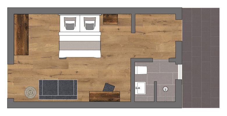 Wellness- & Aktivhotel Bodenmaiser Hof: Double room Type II image #2