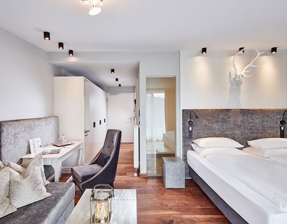 Bodenmaiser Hof: Luxus Loft Suite "Silber" NEU inkl. Jacuzzi