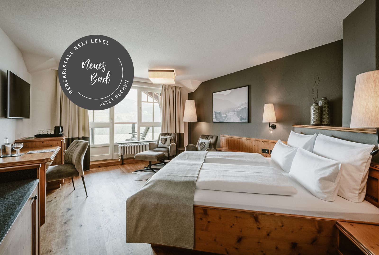 ROOM SÄNTIS - Bergkristall - Mein Resort im Allgäu