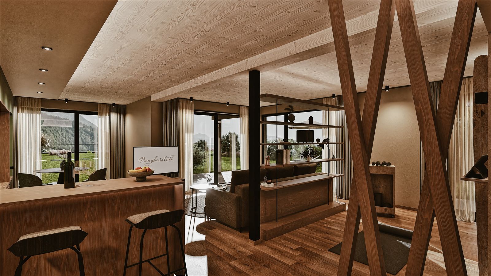 BERG SUITE mit Terrasse - Bergkristall - Mein Resort im Allgäu