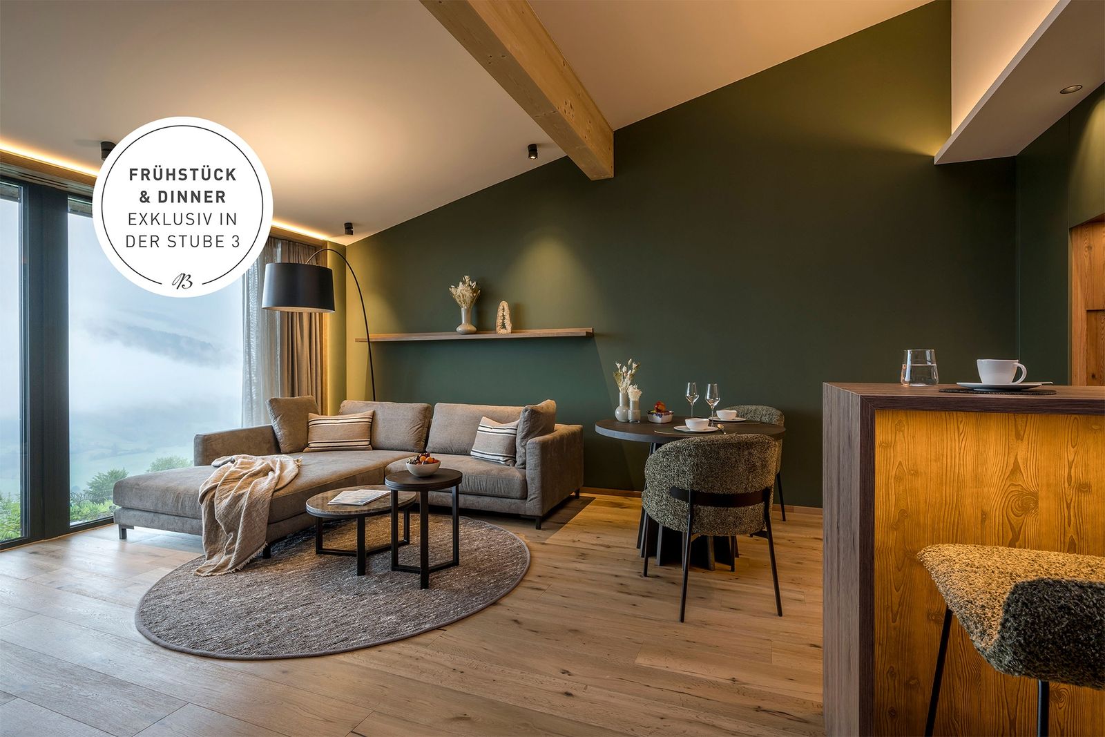 BERG SUITE mit Balkon - Bergkristall - Mein Resort im Allgäu