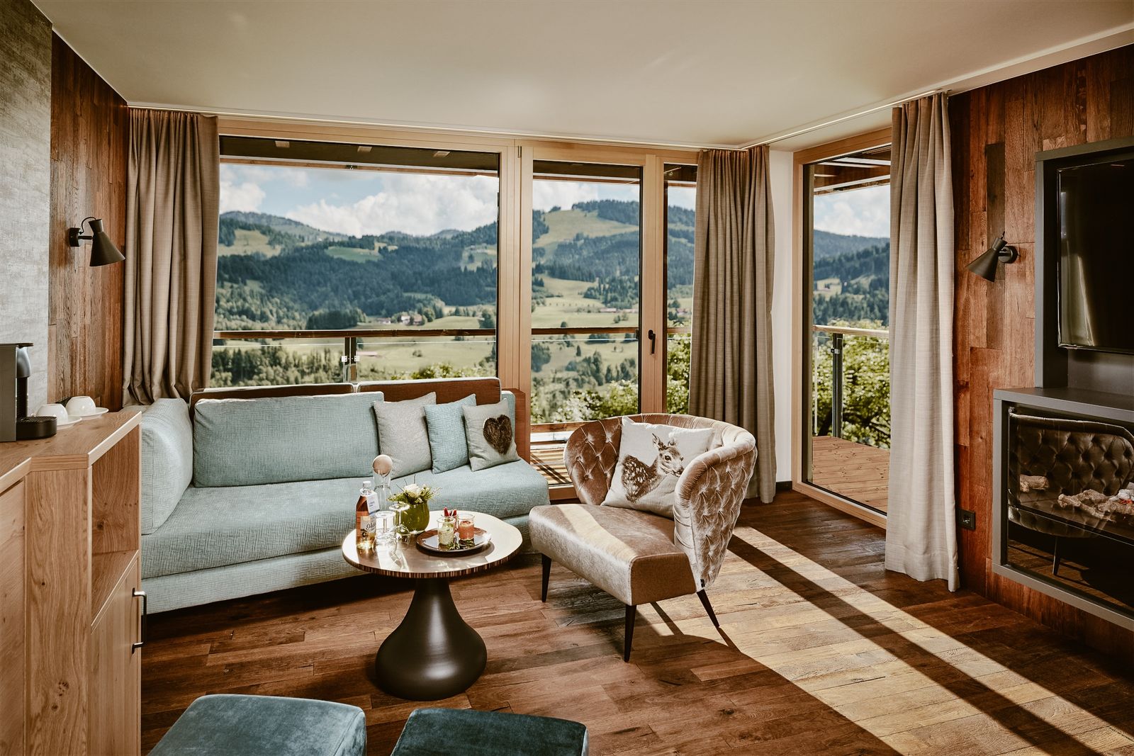 SUITE HOCHGRAT PREMIUM - Bergkristall - Mein Resort im Allgäu