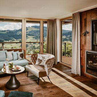 SUITE HOCHGRAT PREMIUM - Bergkristall - Mein Resort im Allgäu