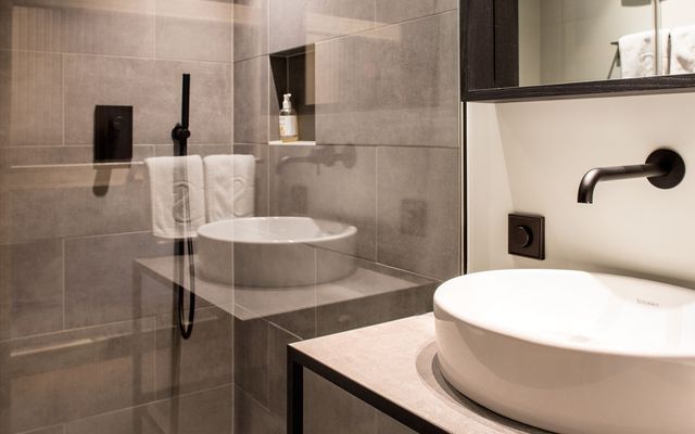 Biohotel Schwanen: Badezimmer