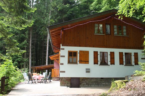 Sommer, Vogesen-Chalet, Puberg, Elsass, Elsass, Frankreich