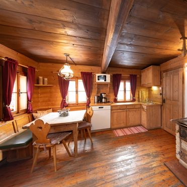 Kitchen with dining area, Samerhaus, Großarl, Salzburg, Salzburg, Austria