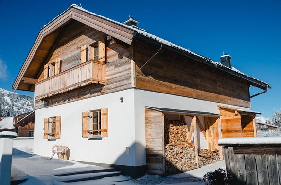 Winter, Almdorf Katschberg, Rennweg, Salzburg, Salzburg, Österreich