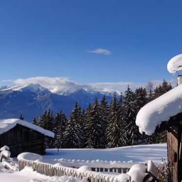 Winter, Reh's Wiesen Hütte, Lüsen/Brixen, Südtirol, Trentino-Alto Adige, Italy