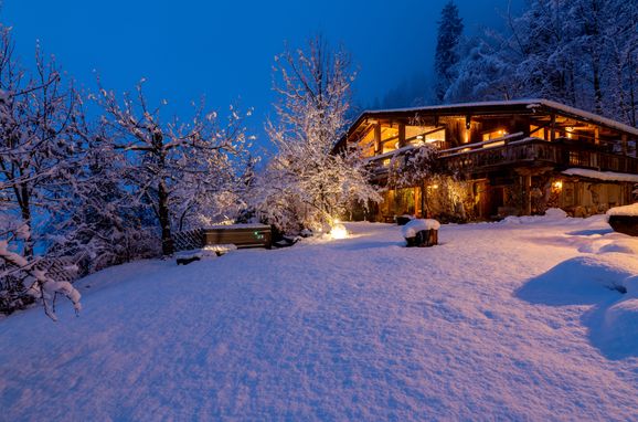 Winter, Luxus-Chalet Mühlermoos, Ramsau im Zillertal, Tirol, Tirol, Österreich