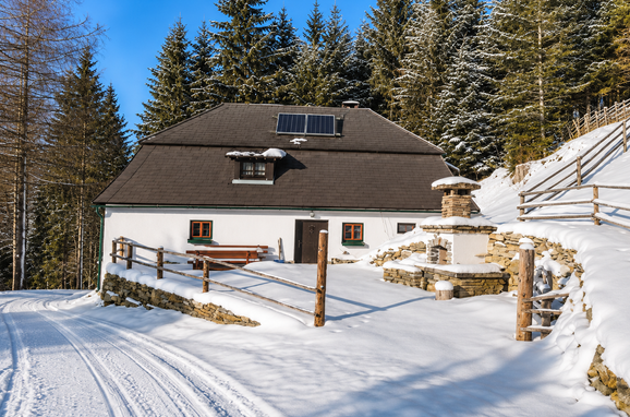 Winter, Staller Brendl, Obdach, Steiermark, Steiermark, Österreich