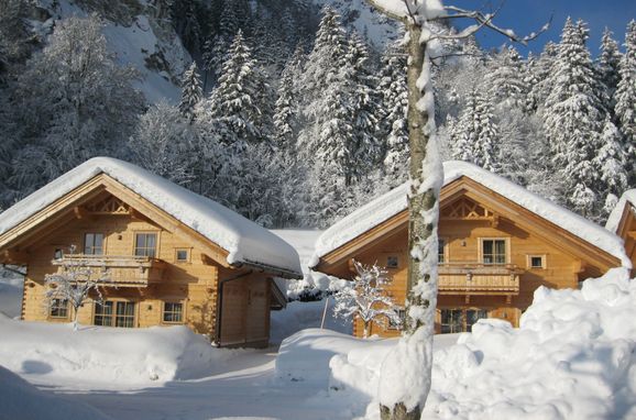Winter, Achenseer Hüttendörfl, Maurach am Achensee, Tirol, Tirol, Österreich