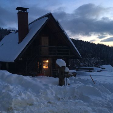 Winter, Jagerhütte, St. Gertraud, Kärnten, Kärnten, Österreich