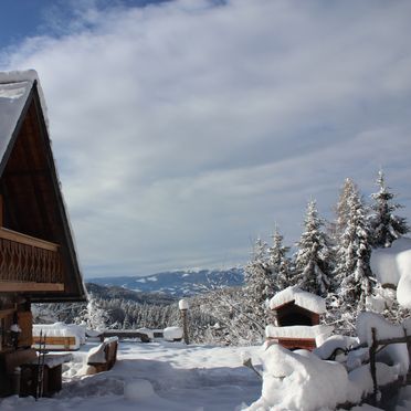 Winter, Jagerhütte, St. Gertraud, Kärnten, Carinthia , Austria