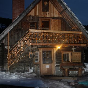 Winter, Jagerhütte, St. Gertraud, Kärnten, Kärnten, Österreich