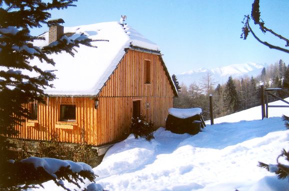 Winter, Pirschhütte, Peterdorf, Steiermark, Steiermark, Österreich