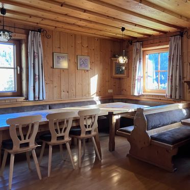 Living area, Vordergottschallalm, Obertauern, Salzburg, Salzburg, Austria