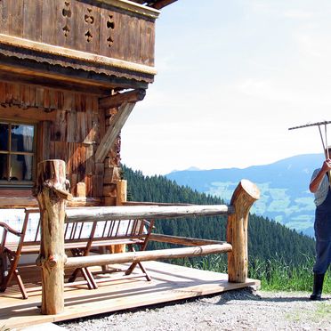 Terasse, Kohler Hütte, Fügen, Tirol, Tirol, Österreich