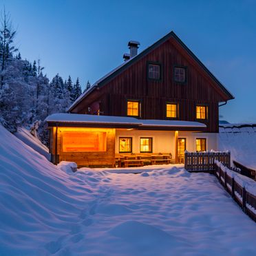 Winter, Druckfeichter Hütte, Pruggern, Steiermark, Steiermark, Österreich