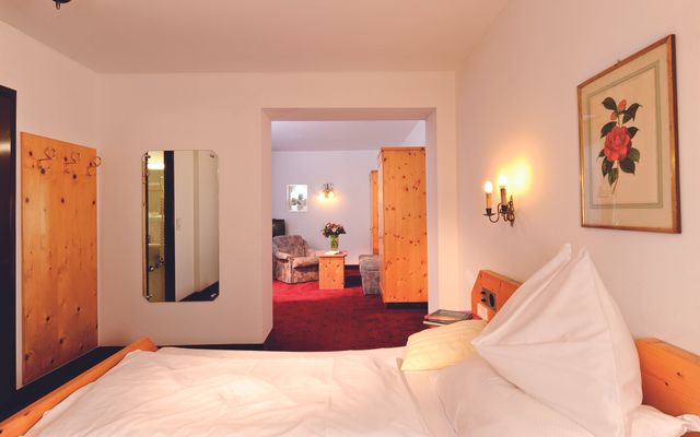 Unterkunft Zimmer/Appartement/Chalet: Juniorsuite Haus „Hohe Munde“