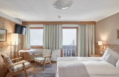 Biohotel Stillebach: Doppelzimmer Wildspitzblick - Biohotel Stillebach, St. Leonhard im Pitztal, Tirol, Österreich
