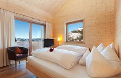 Biohotel Mattlihüs: Doppelzimmer im Holz100 Hotel - Biohotel Mattlihüs, Oberjoch, Allgäu, Bayern, Deutschland