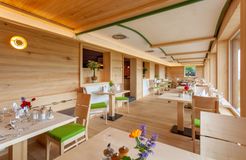 Biohotel Mattlihüs: Neues Restaurant mit Weitblick - Biohotel Mattlihüs, Oberjoch, Allgäu, Bayern, Deutschland