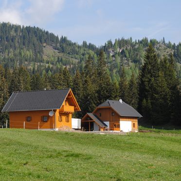 Frontansicht1, Hüttendorf Flattnitz - Typ C, Glödnitz, Kärnten, Kärnten, Österreich