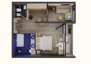 AMONTI Wellnessresort : Suite "Natura Suite" map
