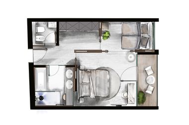 AMONTI Wellnessresort : Suite per famiglie «Natura Suite» map