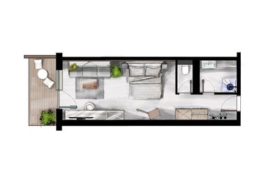 LUNARIS Wellnessresort : Suite "Nature de Luxe Suite" map