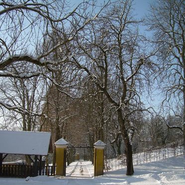 Winter, Gut Ottmanach "Schlosshof", Pischeldorf, Kärnten, Kärnten, Österreich