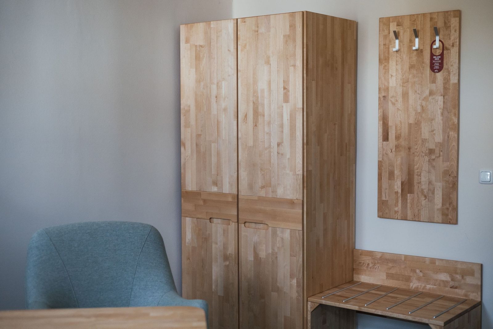 Biohotel Amadeus Doppelzimmer Komfort Bahnseite