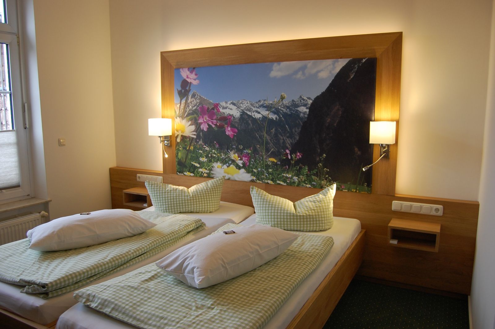 Doppelzimmer Komfort Hofseite image 1 - Biohotel Amadeus