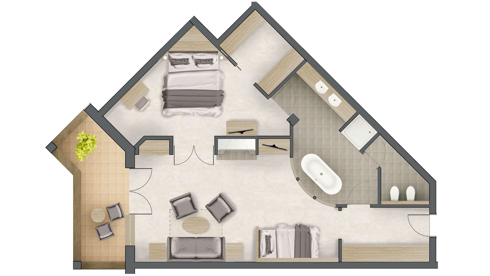 Suite 1001 Nacht image 4 - Quellenhof Luxury Resort Passeier