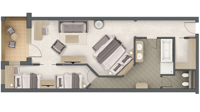 Quellenhof Luxury Resort Passeier: Garden-Suite image #4