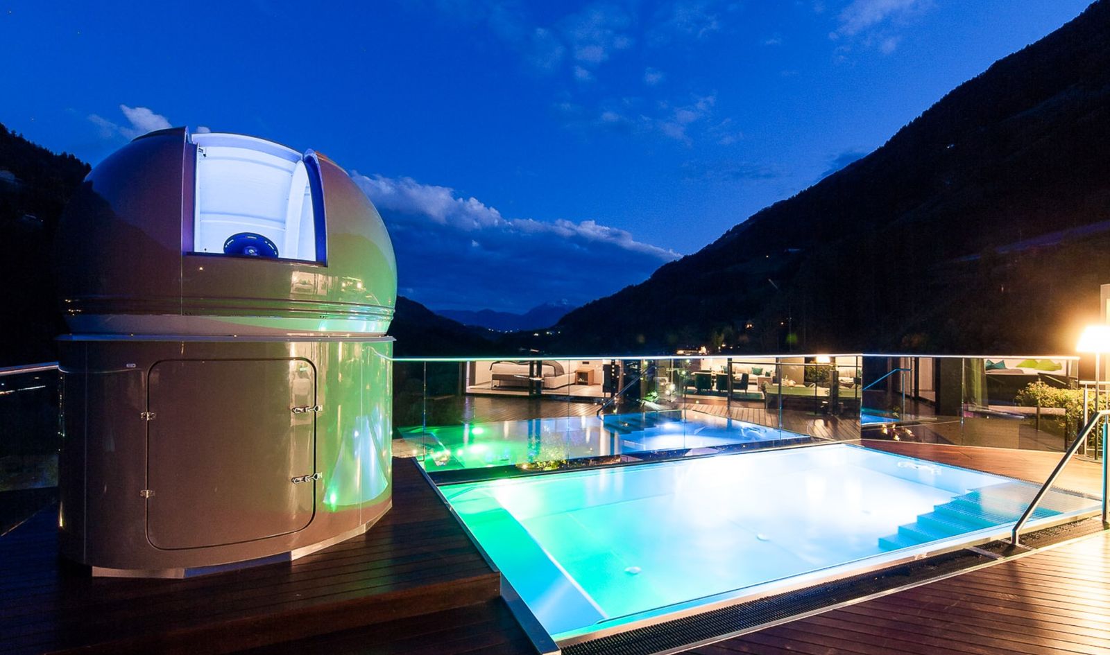 Sky-Chalet mit Sternwarte image 2 - Quellenhof Luxury Resort Passeier