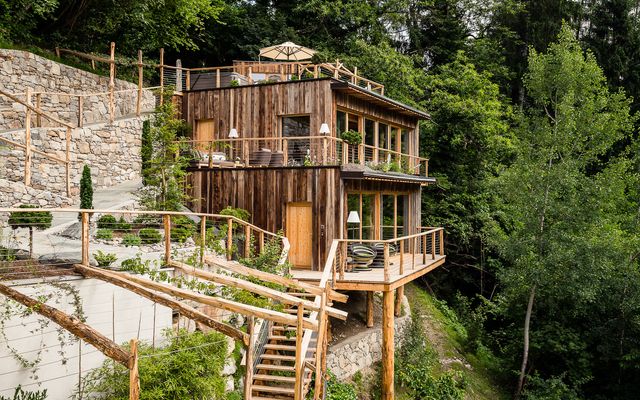 Unterkunft Zimmer/Appartement/Chalet: Wald-Chalet im Alpenschlössel