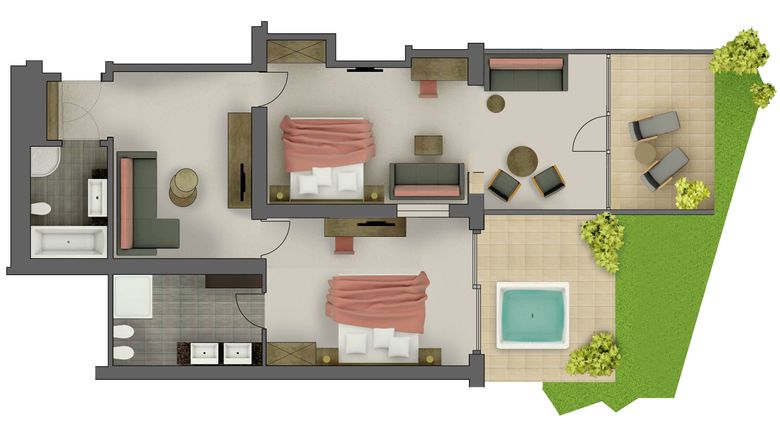 Quellenhof Luxury Resort Passeier: Rosen Suite Deluxe 1 image #6
