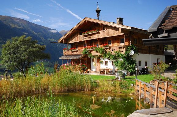 Sommer, Bergchalet Klausner Almrausch, Ramsau im Zillertal, Tirol, Tirol, Österreich