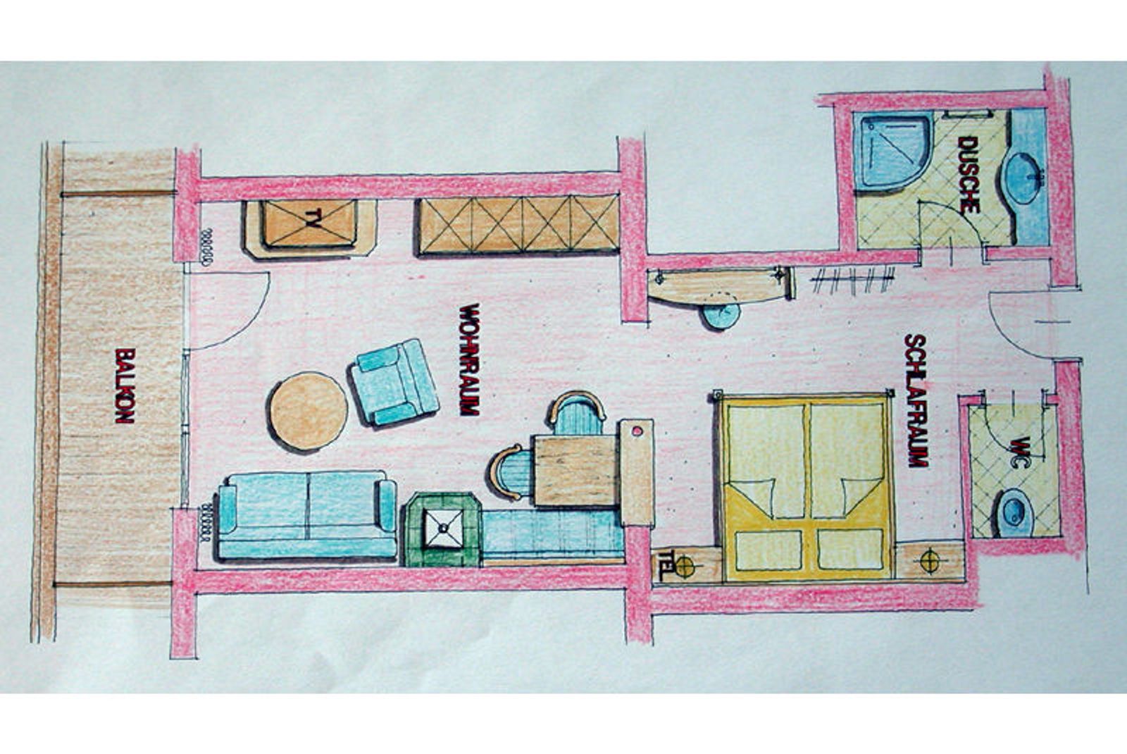 Chambre double confort, « Tannheimer Tal » image 5 - Hotel Lumberger Hof